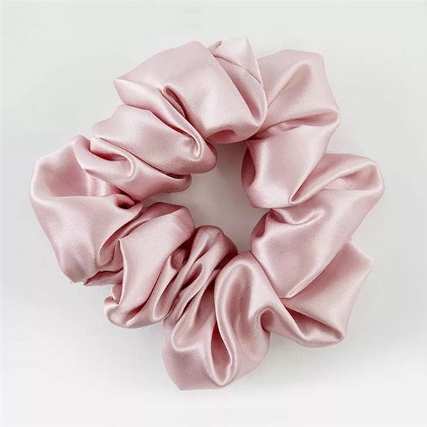 100% Maulbeerseide Scrunchie Haargummi - schonend für Haare und Extensions - rebondingbyjenn